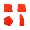 YT-5261 Silicone Spatula Set – 4 pcs, 10 mm