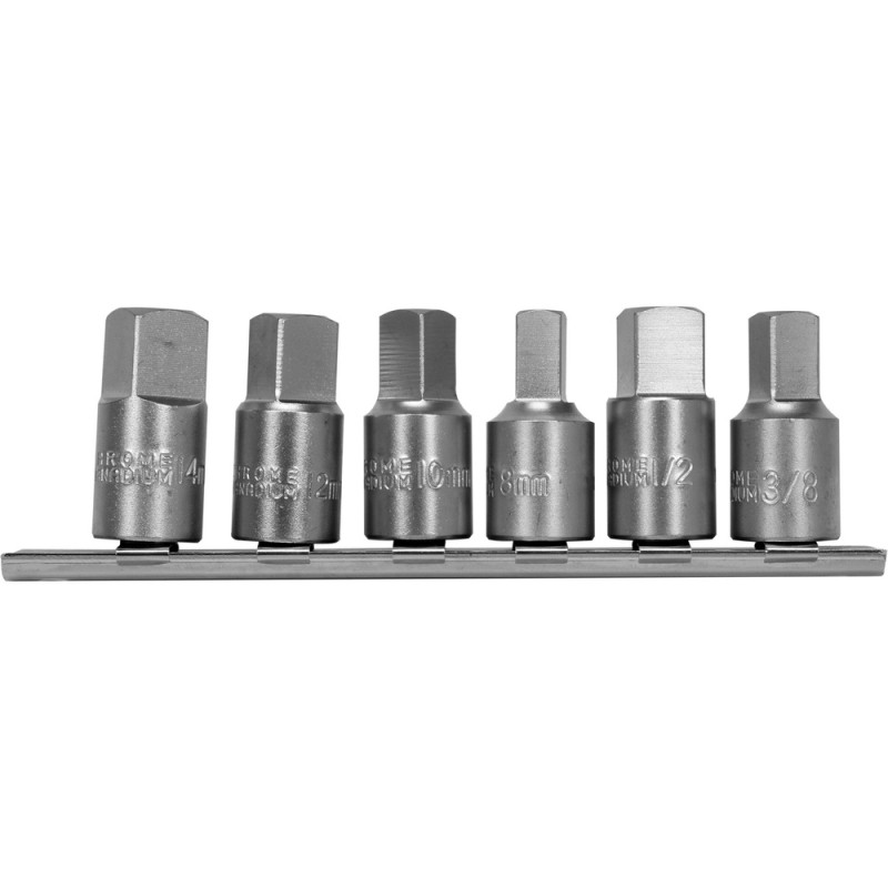YT-05997 Zestaw kluczy do korków oleju 3/8"