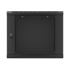RACK CABINET 19" WALL-MOUNT 9U/600X600 (FLAT PACK) V2 BLACK LANBERG