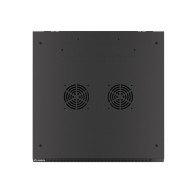 RACK CABINET 19" WALL-MOUNT 9U/600X600 (FLAT PACK) V2 BLACK LANBERG
