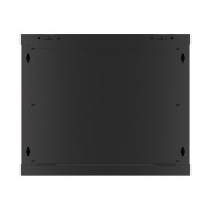 RACK CABINET 19" WALL-MOUNT 9U/600X600 (FLAT PACK) V2 BLACK LANBERG