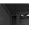 RACK CABINET 19" WALL-MOUNT 9U/600X600 (FLAT PACK) V2 BLACK LANBERG