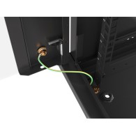 SZAFA INSTALACYJNA RACK WISZĄCA 19" 9U 600X600 CZARNA LANBERG (FLAT PACK) V2