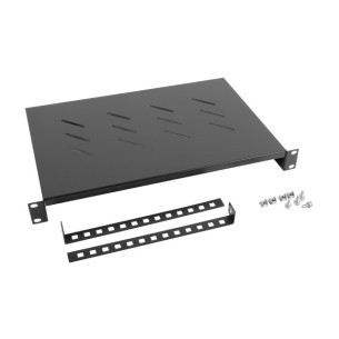 19" Rack Shelf Lanberg AK-1004-B 1U 483×300 mm