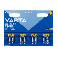 Alkaline battery AAA 1.5 LR3 Varta LONGLIFE POWER 8 pcs.
