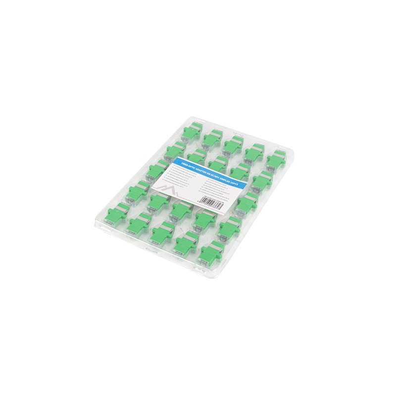 ADAPTER ŚWIATŁOWODOWY SM SC/APC SIMPLEX ZAŚLEPKA PRZEZROCZYSTA 25SZT LANBERG ADAPTER ŚWIATŁOWODOWY SM SC/APC SIMPLEX ZAŚLEPKA PRZEZROCZYSTA 25SZT LANBERG
