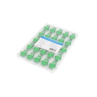 ADAPTER ŚWIATŁOWODOWY SM SC/APC SIMPLEX ZAŚLEPKA PRZEZROCZYSTA 25SZT LANBERG