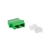 FIBER OPTIC ADAPTER SM SC/APC DUPLEX TRANSPARENT LANBERG
