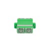 FIBER OPTIC ADAPTER SM SC/APC DUPLEX TRANSPARENT LANBERG