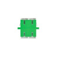 FIBER OPTIC ADAPTER SM SC/APC DUPLEX TRANSPARENT CAP LANBERG