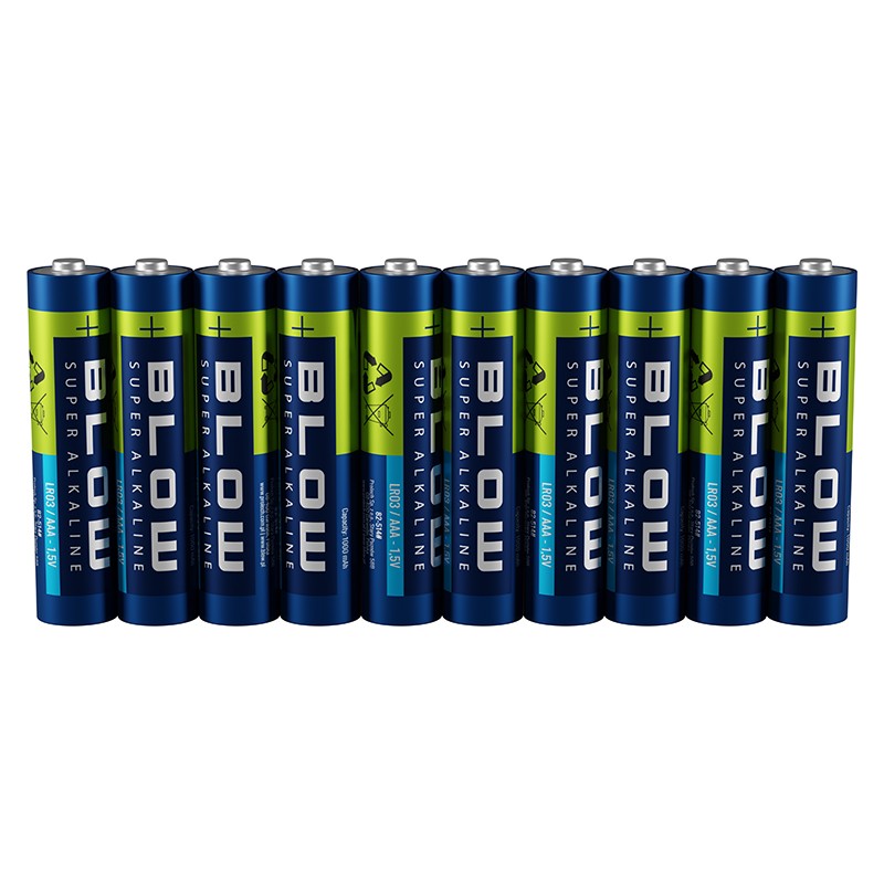 Alkaline battery BLOW SUPER ALKALINE AAA LR3 10 pcs.
