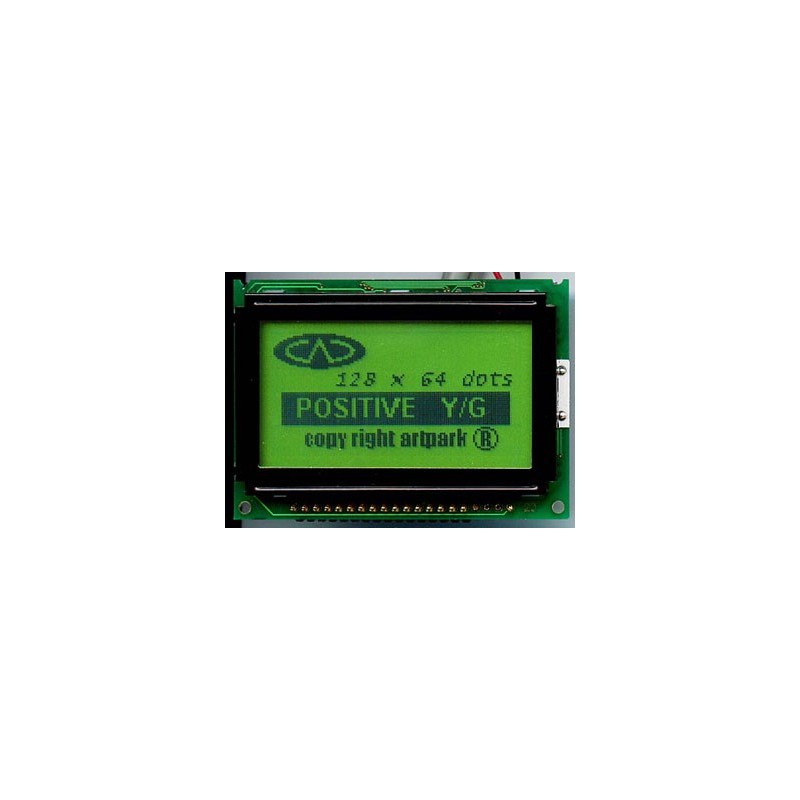 LCD-AG-128064H-YHY Y/G-E6