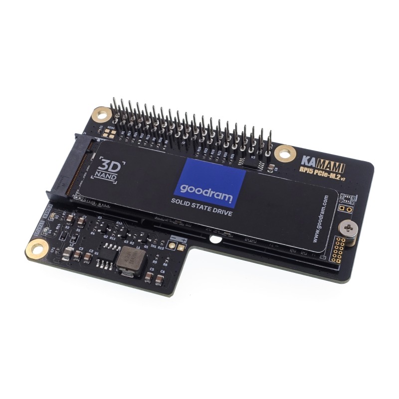 KAmodRPi5 PCIe-M.2_v2 - NVME M.2 Drive Adapter для Raspberry Pi 5