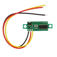 Cyfrowy woltomierz panelowy 0,28" 0-100V zielony