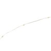 Wire Light LED Strand - 12 Cool White LEDs + Coin Cell Holder