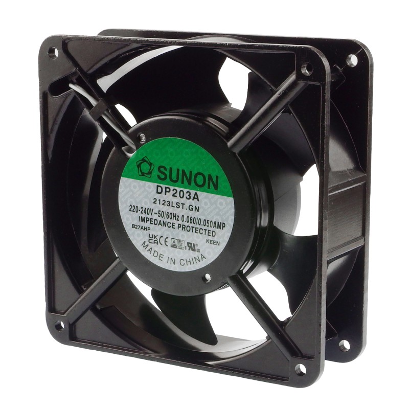 Осьовий вентилятор AC 11W 120x120x38mm 119m³/h 36dBA - Sunon DP203A2123LST.GN