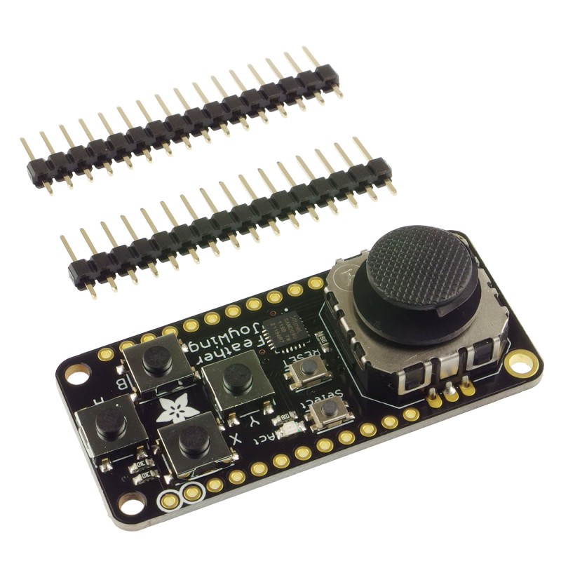Joy FeatherWing - game controller module for Feather