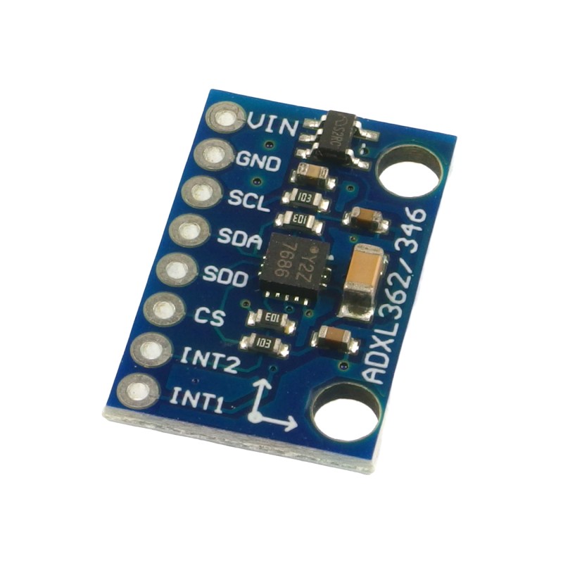 modADXL346 (GY-346) - module with the Analog Devices ADXL346 digital accelerometer