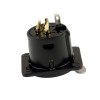 RX3FD-BG gniazdo XLR ROXTONE 3-pin żeńskie