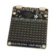 STEMMA QT IS31FL3741 13x9 PWM RGB LED Matrix Driver - wyświetlacz matrycowy LED RGB 13x9