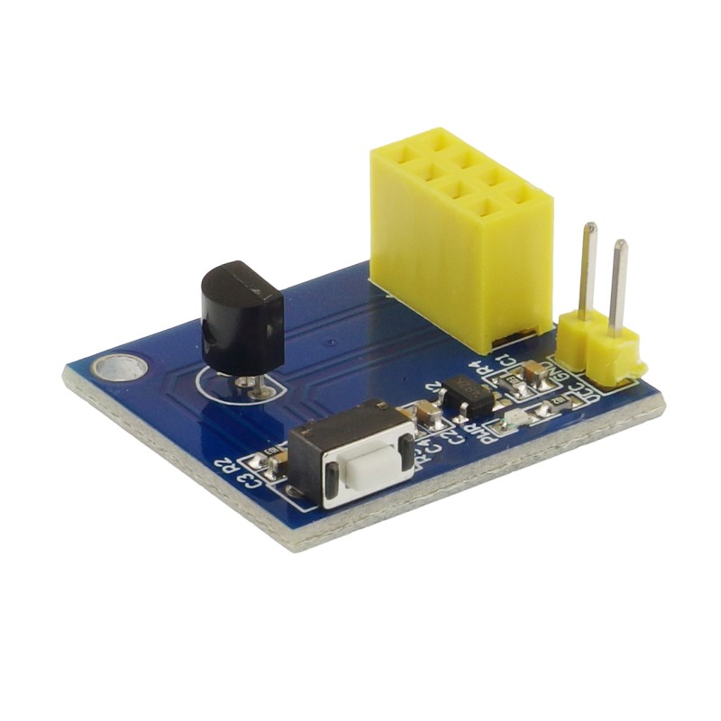 Moduł z czujnikiem DS18B20 dla ESP8266/ESP-01/ESP-01S Moduł z czujnikiem DS18B20 dla ESP8266/ESP-01/ESP-01S