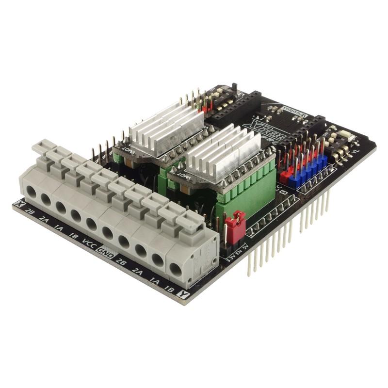 Gravity: Dual Bipolar Stepper Motor Shield - DRV8825 stepper motor driver module for Arduino
