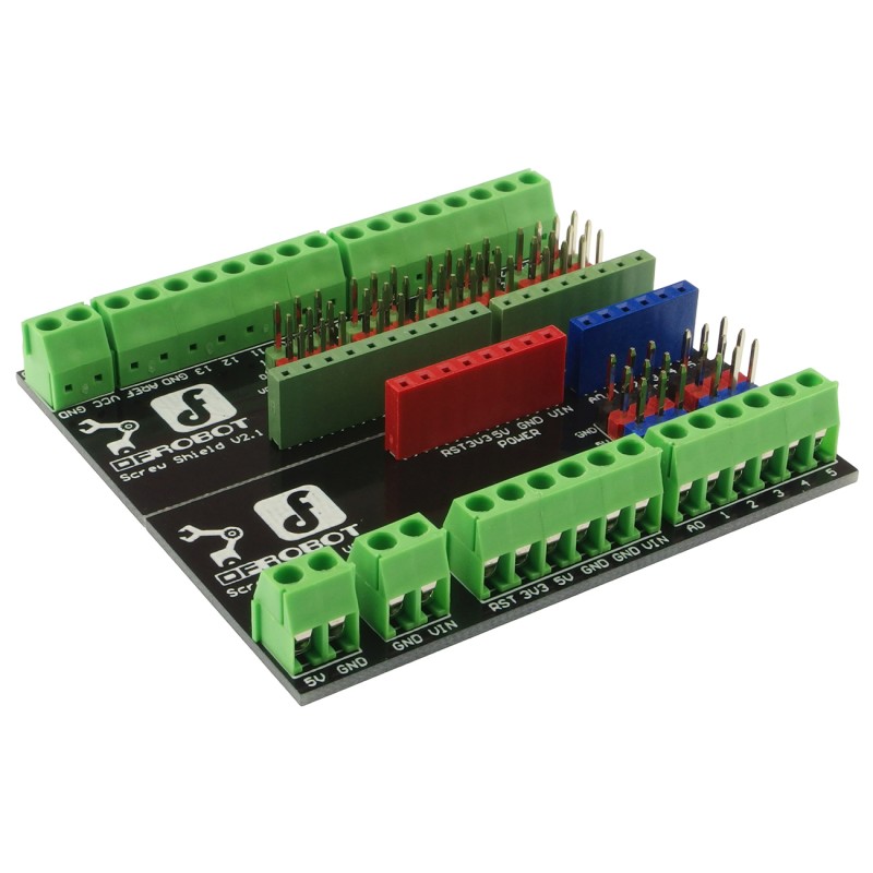 Gravity: Screw Shield V2 - module with screw connectors for Arduino