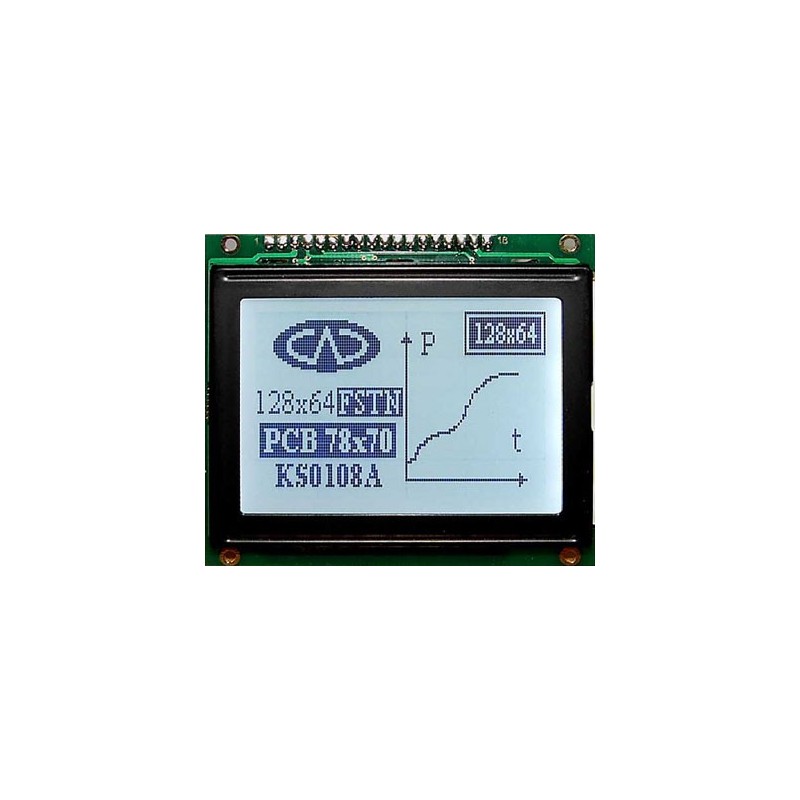 LCD-AG-128064C-FLW K/W-E12