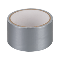 REBEL reinforced adhesive tape (0.26 mm x 50 mm x 5 m), silver