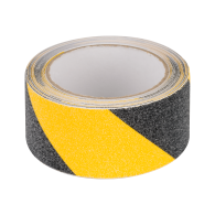REBEL anti-slip tape (0.75 mm x 50 mm x 5 m), black-yellow