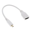 Raspberry Pi SC0224 Micro-HDMI to HDMI-A adapter 235mm white