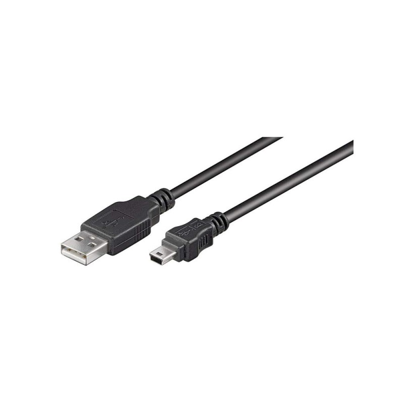 Kabel USB A - mini-USB B, 1.8m