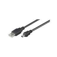 Kabel USB A - mini-USB B, 1.8m