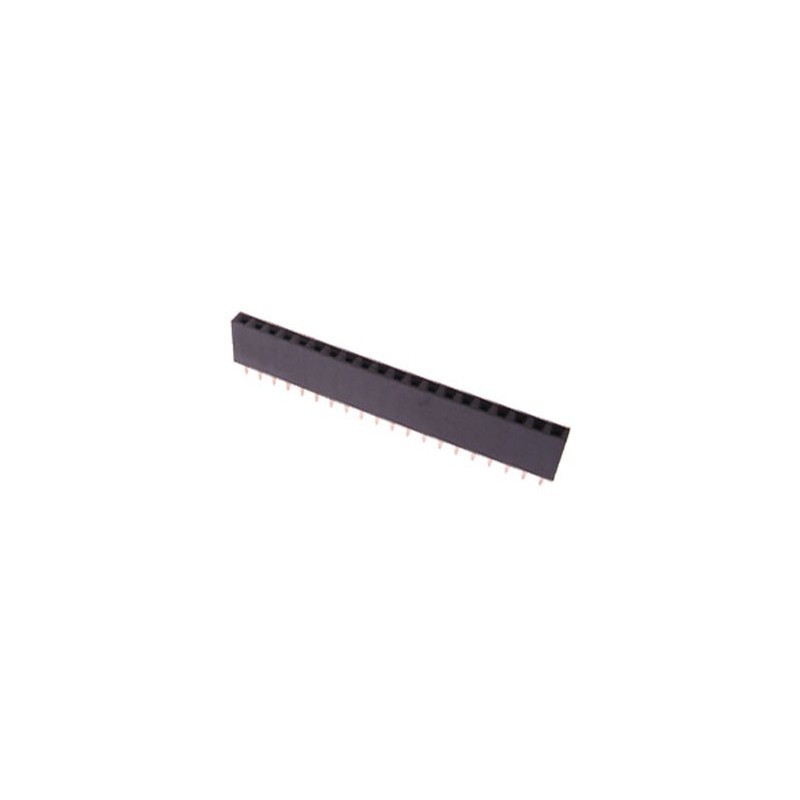 Straight header 1x20 pins, 2.54mm pitch, set of 10 pieces