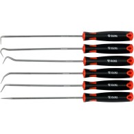 6-Piece Long Hook and Pick Set with Handles YT-08428