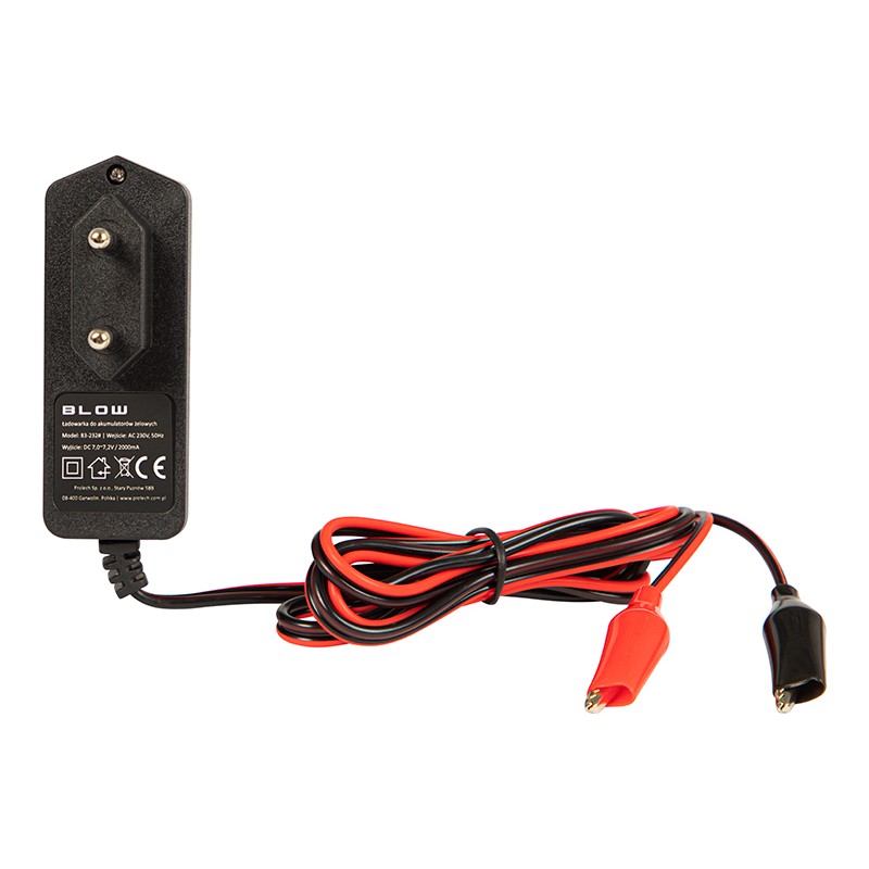 Зарядний пристрій для гелевих акумуляторів 6V 2A зі світлодіодним перегоранням