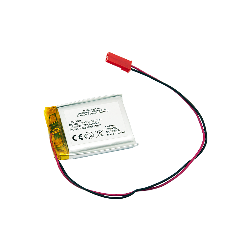 Akyga 3.7V/1200mAh Li-Po battery, 2.5 JST-RCY connector