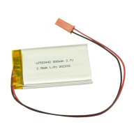 Akyga 3.7V/800mAh Li-Po battery, 2.5 JST-RCY connector