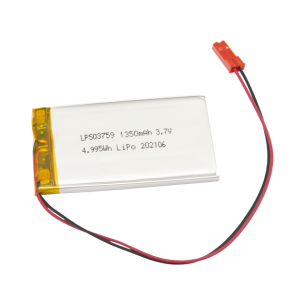 Akyga 3.7V/1350mAh Li-Po battery, 2.5 JST-RCY