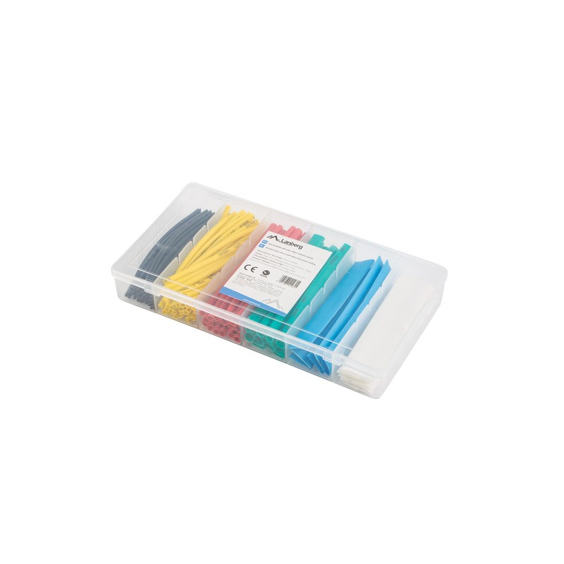HEAT-SHRINKABLE TUBING KIT 100PCS MULTICOLOR BOX LANBERG HEAT-SHRINKABLE TUBING KIT 100PCS MULTICOLOR BOX LANBERG
