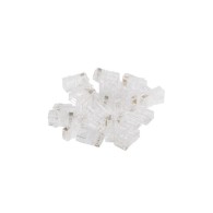 RJ45 CAT.5E UTP PLUG 8P8C PASS THROUGH TYPE (20PCS) LANBERG