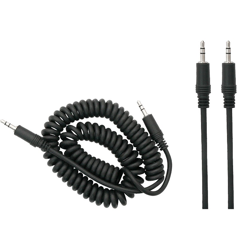 Przyłącze minijack 3,5mm 3m skręcany