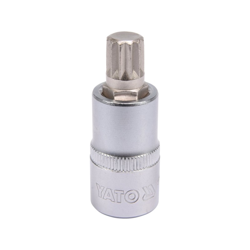 Spline Bit Wrench 1/2" M12 L55MM YT-04344