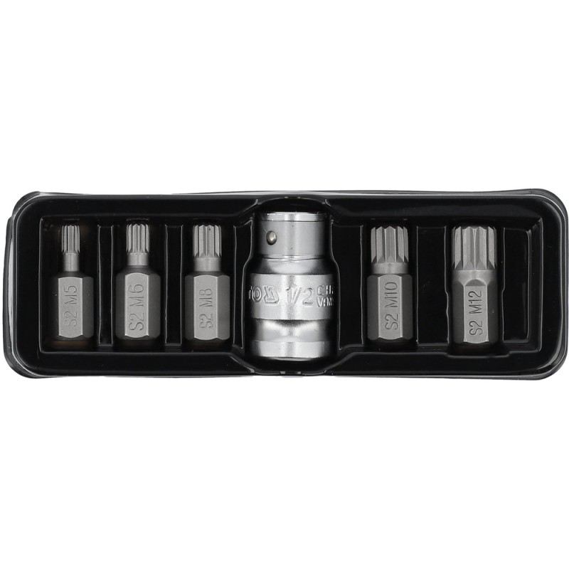 Zestaw kluczy specjalnych Spline 6szt YT-0414