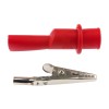 Test Clip (Alligator) JC-BBC04021 4 mm, 10 A, 1000 V CAT III, Red