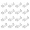 Cable holder 40x15mm (white) 16pcs.