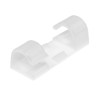 Cable holder 40x15mm (white) 16pcs.