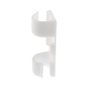 Cable holder 40x15mm (white) 16pcs.