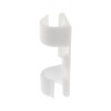 Cable holder 40x15mm (white) 16pcs.