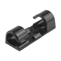 Cable holder 30x10mm (black) 20pcs.